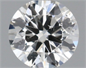 Diamante Natural 0.40 quilates, Redondo , Color H, claridad SI1 y certificado IGI