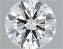 Diamante Natural 0.40 quilates, Redondo , Color H, claridad SI1 y certificado IGI