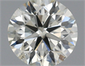 Diamante Natural 0.70 quilates, Redondo , Color J, claridad SI1 y certificado IGI