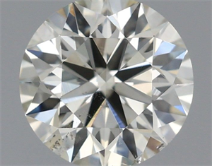 Foto Diamante Natural 0.70 quilates, Redondo , Color J, claridad SI1 y certificado IGI de