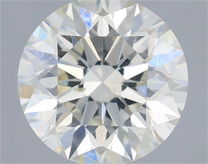 Picture of Natural Diamond 0.74 Carats, Round with Excellent Cut, G Color, SI1 Clarity and Certified by IGI