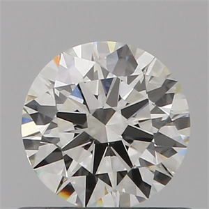 Foto Diamante Natural 0.53 quilates, Redondo , Color J, claridad VS1 y certificado GIA de