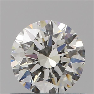 Foto Diamante Natural 0.52 quilates, Redondo , Color J, claridad VS1 y certificado GIA de