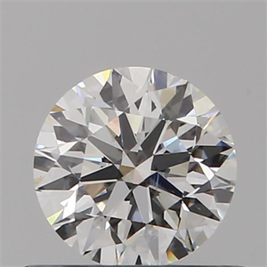 Picture of Natural Diamond 0.47 Carats, Round with Excellent Cut, E Color, VS2 Clarity and Certified by GIA