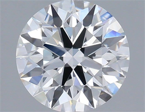Picture of Lab Grown Diamond 1.39 Carats, Round with Ideal Cut, E Color, VVS2 Clarity and Certified by IGI