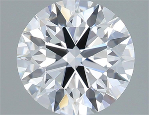 Picture of Lab Grown Diamond 1.39 Carats, Round with Ideal Cut, E Color, VVS2 Clarity and Certified by IGI