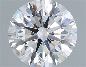 Picture of Lab Grown Diamond 1.40 Carats, Round with Excellent Cut, D Color, VS2 Clarity and Certified by IGI
