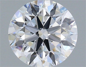 Picture of Lab Grown Diamond 1.38 Carats, Round with Excellent Cut, D Color, VS1 Clarity and Certified by IGI