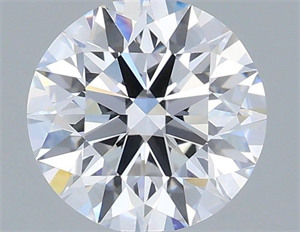 Picture of Lab Grown Diamond 1.36 Carats, Round with Excellent Cut, E Color, VS1 Clarity and Certified by IGI
