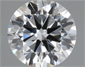 Del inventario de diamantes de laboratorio, 2.46 quilates, Redondo , Color E, claridad VS1 y certificado IGI