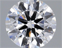 Lab Grown Diamond 1.34 Carats, Round with Excellent Cut, D Color, VS1 Clarity and Certified by IGI
