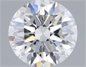 Del inventario de diamantes de laboratorio, 1.33 quilates, Redondo , Color E, claridad VS2 y certificado IGI