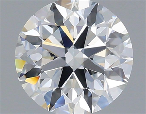 Picture of Lab Grown Diamond 1.32 Carats, Round with Ideal Cut, E Color, VVS2 Clarity and Certified by IGI