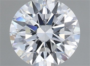 Picture of Lab Grown Diamond 1.36 Carats, Round with Ideal Cut, D Color, VS1 Clarity and Certified by IGI