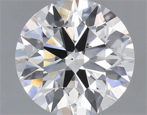 Picture of Lab Grown Diamond 1.36 Carats, Round with Ideal Cut, E Color, VS1 Clarity and Certified by IGI