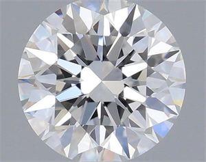 Picture of Natural Diamond 0.40 Carats, Round with Excellent Cut, E Color, VVS1 Clarity and Certified by IGI