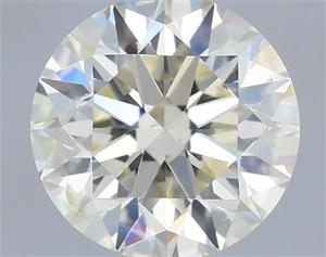 Foto Diamante Natural 0.50 quilates, Redondo , Color L, claridad SI1 y certificado IGI de