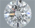 Natural Diamond 0.80 Carats, Round with Excellent Cut, G Color, SI1 Clarity and Certified by IGI