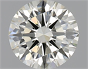 Natural Diamond 1.04 Carats, Round with Excellent Cut, L Color, VVS1 Clarity and Certified by GIA