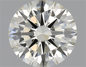 Picture of Natural Diamond 1.04 Carats, Round with Excellent Cut, L Color, VVS1 Clarity and Certified by GIA