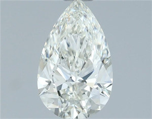 Picture of Natural Diamond 1.00 Carats, Pear with  Cut, H Color, VVS2 Clarity and Certified by IGI