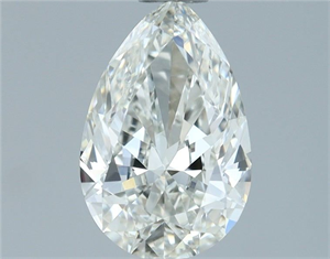 Picture of Natural Diamond 0.90 Carats, Pear with  Cut, H Color, VVS1 Clarity and Certified by IGI