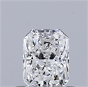 Natural Diamond 0.41 Carats, Radiant with  Cut, G Color, VS1 Clarity and Certified by GIA