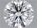 Lab Grown Diamond 2.14 Carats, Round with Ideal Cut, F Color, VVS2 Clarity and Certified by IGI