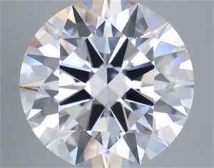 Picture of Lab Grown Diamond 5.77 Carats, Round with Excellent Cut, F Color, VVS2 Clarity and Certified by IGI