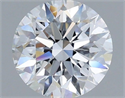 Lab Grown Diamond 1.35 Carats, Round with Excellent Cut, E Color, VVS2 Clarity and Certified by IGI