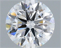 Lab Grown Diamond 1.31 Carats, Round with Excellent Cut, E Color, VVS2 Clarity and Certified by IGI