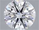 Lab Grown Diamond 1.31 Carats, Round with Ideal Cut, D Color, VS1 Clarity and Certified by IGI