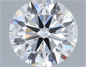 Del inventario de diamantes de laboratorio, 1.44 quilates, Redondo , Color D, claridad VS2 y certificado IGI