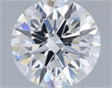 Lab Grown Diamond 1.40 Carats, Round with Excellent Cut, E Color, VS1 Clarity and Certified by IGI