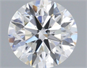 Lab Grown Diamond 1.41 Carats, Round with Ideal Cut, F Color, VVS2 Clarity and Certified by IGI