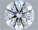 Lab Grown Diamond 1.38 Carats, Round with Excellent Cut, D Color, VS1 Clarity and Certified by IGI