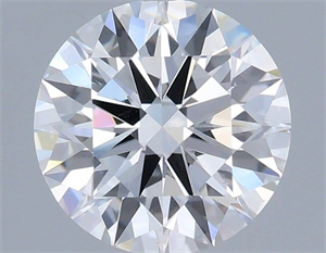 Picture of Lab Grown Diamond 1.37 Carats, Round with Ideal Cut, E Color, VS1 Clarity and Certified by IGI