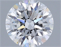 Del inventario de diamantes de laboratorio, 1.37 quilates, Redondo , Color D, claridad VS1 y certificado IGI