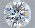 Del inventario de diamantes de laboratorio, 1.32 quilates, Redondo , Color F, claridad VVS2 y certificado IGI