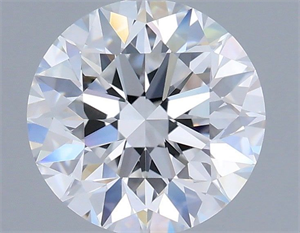 Picture of Lab Grown Diamond 1.30 Carats, Round with Excellent Cut, D Color, VVS2 Clarity and Certified by IGI