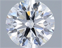 Lab Grown Diamond 1.30 Carats, Round with Ideal Cut, E Color, VS1 Clarity and Certified by IGI