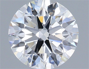 Picture of Lab Grown Diamond 1.30 Carats, Round with Ideal Cut, E Color, VS1 Clarity and Certified by IGI