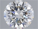 Del inventario de diamantes de laboratorio, 2.52 quilates, Redondo , Color F, claridad VVS2 y certificado IGI