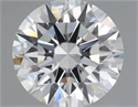 Del inventario de diamantes de laboratorio, 2.59 quilates, Redondo , Color G, claridad VVS2 y certificado IGI