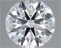 Del inventario de diamantes de laboratorio, 2.18 quilates, Redondo , Color E, claridad VVS2 y certificado IGI