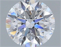 Del inventario de diamantes de laboratorio, 1.44 quilates, Redondo , Color E, claridad VS2 y certificado IGI