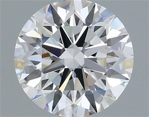 Picture of Lab Grown Diamond 1.42 Carats, Round with Ideal Cut, E Color, VS1 Clarity and Certified by IGI