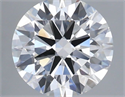 Del inventario de diamantes de laboratorio, 2.12 quilates, Redondo , Color F, claridad VVS2 y certificado IGI