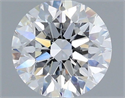 Del inventario de diamantes de laboratorio, 1.36 quilates, Redondo , Color E, claridad VS2 y certificado IGI