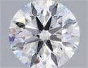 Del inventario de diamantes de laboratorio, 1.35 quilates, Redondo , Color D, claridad VS1 y certificado IGI